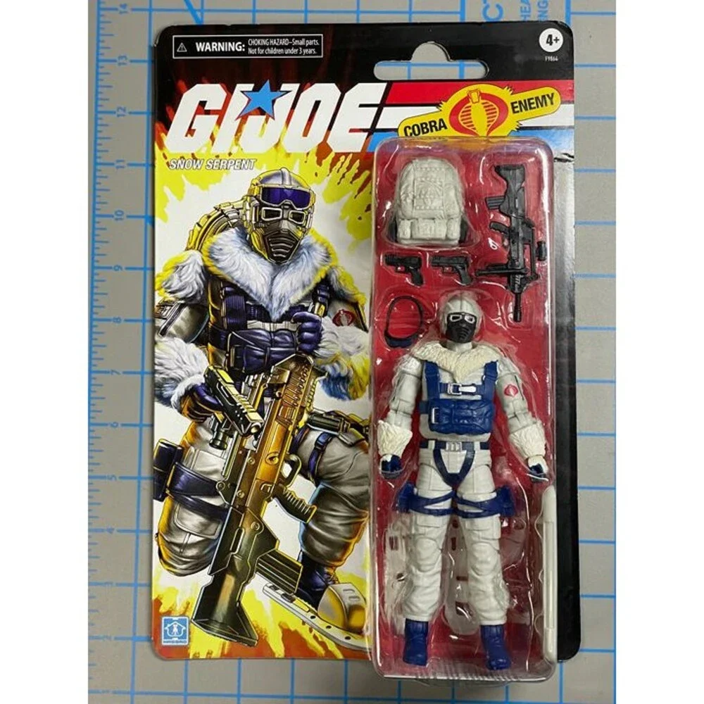 G.I. Joe Retro Cardback Cobra Enemy Snow Serpent Action Figure 6